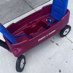 Radio Flyer 2 Seat Wagon - Plastic