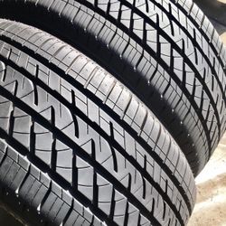 2 Bridgestone 225 50 17 Drive Guard Run Flat 225/50/17 Used Tires 225/50R17