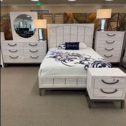 NEW BEDROOM FURNITURE SET MATTRESS SECTIONAL SOFA LOVESEAT FINANCING AVAILABLE 