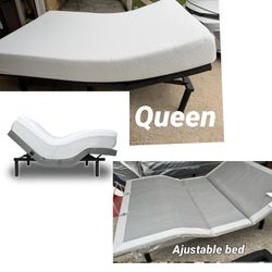 Ajustable Bed Queen New 