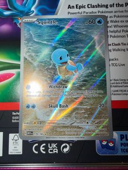 Pokemon Squirtle 151 IR