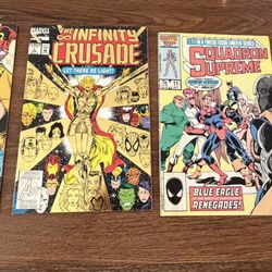 11 vintage comic books