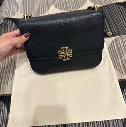 Tory Burch Black Leather Crossbody Bag