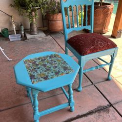 Accent Table & Chair