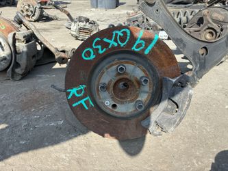 2019 Infiniti Qx30 Right Front Spindle