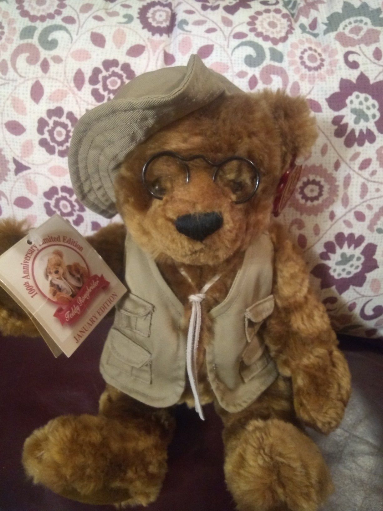 100th Anniversary Roughrider Teddy Bear January edition