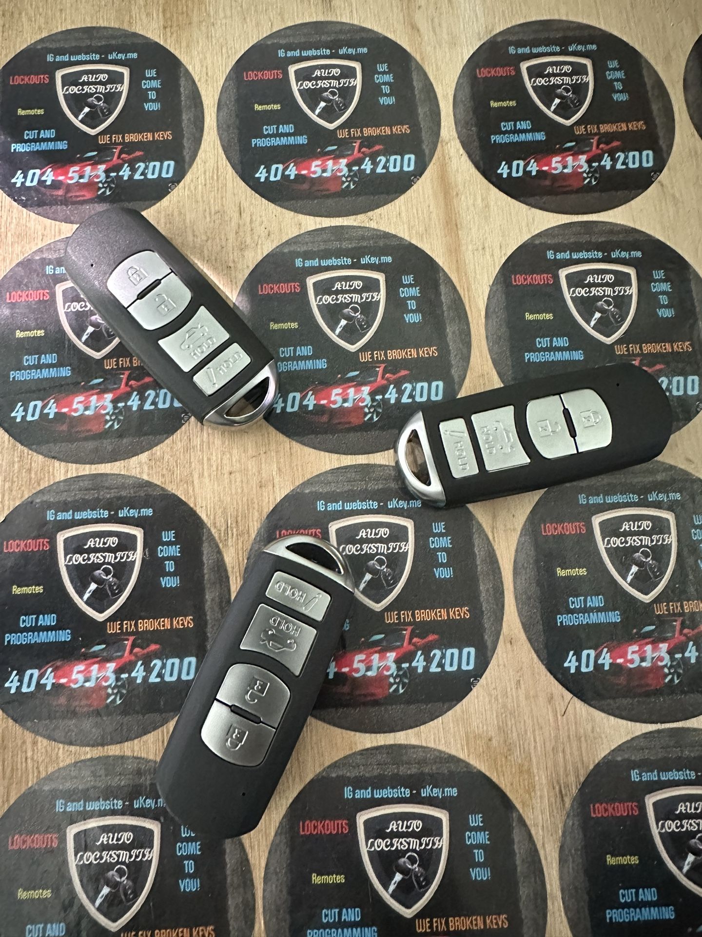 Mazda 3 6 - Miata MX5 key Smart fobs - new unused