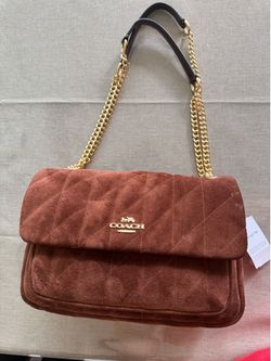 Coach Suede Crossbody