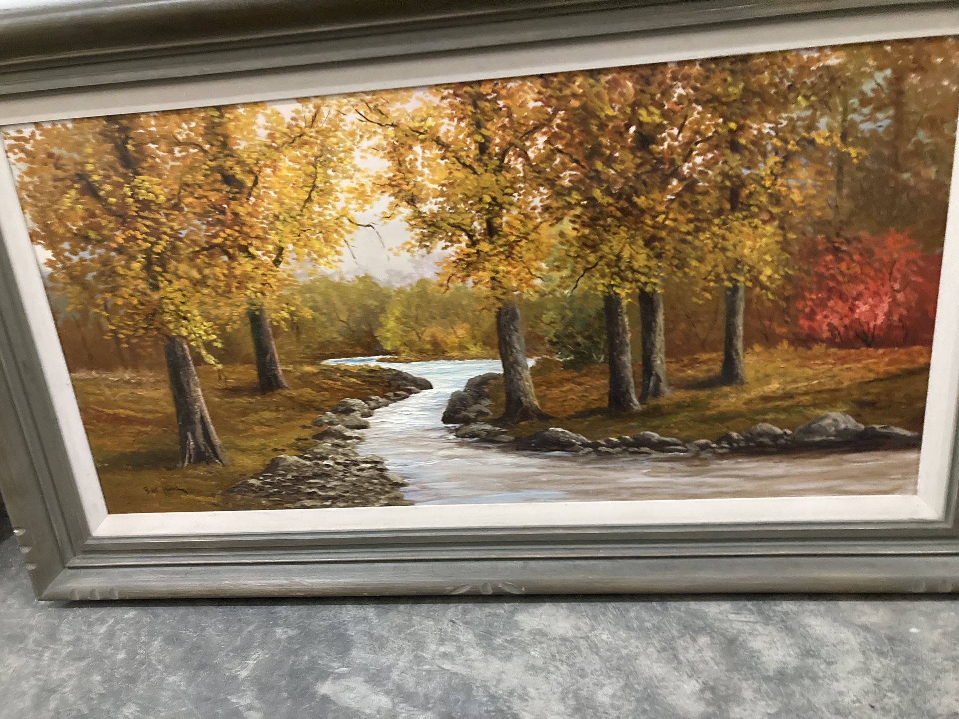 Bert Wood Original Oil Painting