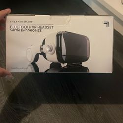 Sharper Image Image, Bluetooth Vr Headset With Earphones