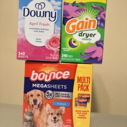 Dryer Sheets. 