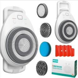 Shower Massager/Scrubber, New In Box, Wall Mount