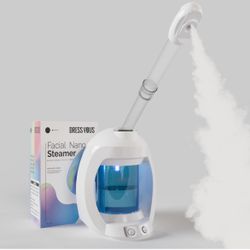 Facial Steamer-Face Steamer for Facial Deep Cleaning, Vaporizador Facial Steamer for Esthetician and Nano Ionic Portable Facial Steamer for Face, Prof