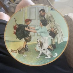 Norman Rockwell Decorative Plate