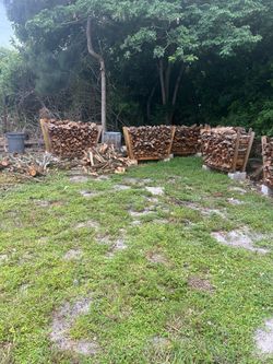 Seasoned firewood