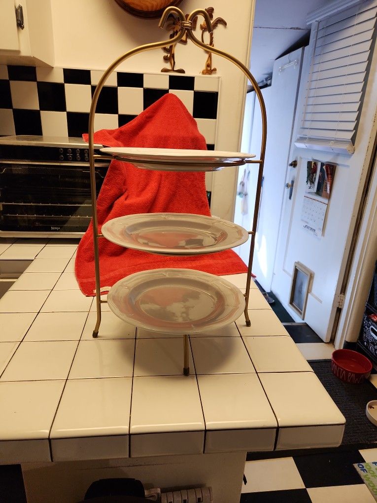3 Tier Serving Dishes