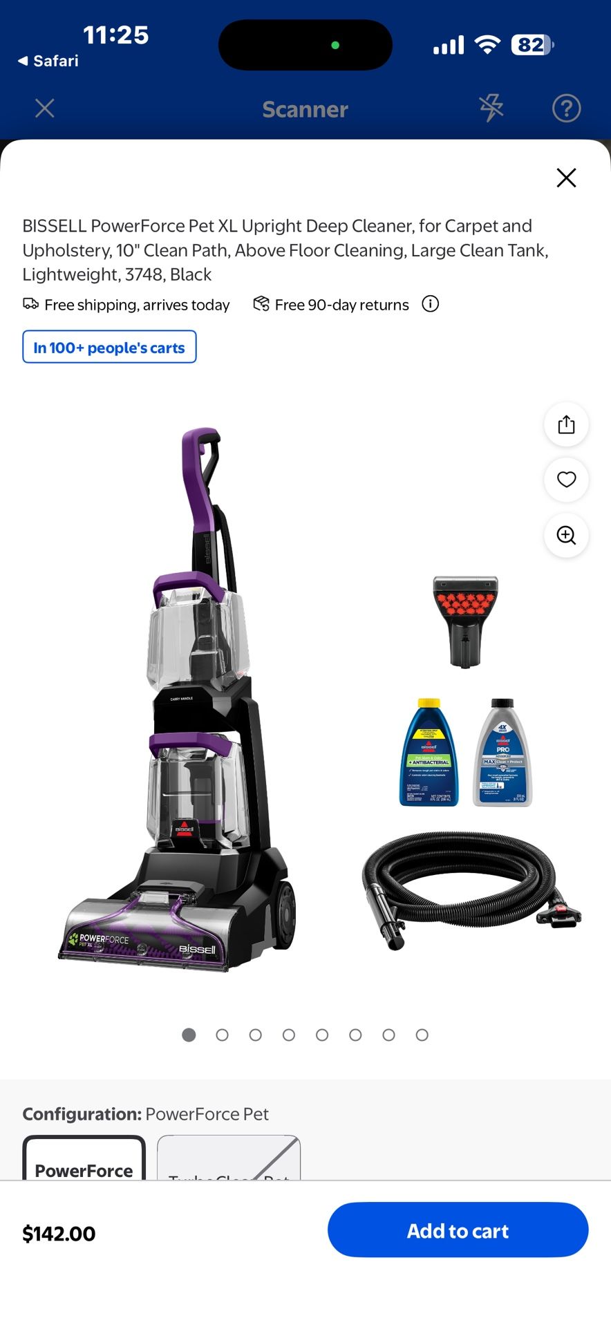 powerforce pet xl vacuum carpet cleaner