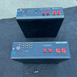 Pylontech US3000, US3000C 48v 3.5kWh server rack batteries for solar backup, off grid, RV, total qty. 13 available