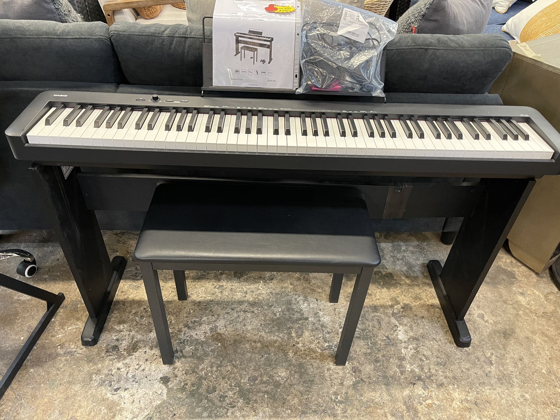 Casio Keyboard Stand And Seat