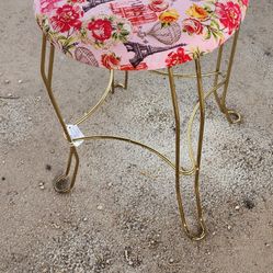 Steel Vanity Bedroom Stool 
