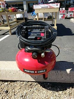 Porter Cable 6 gallon air compressor