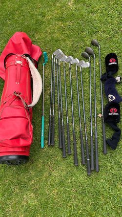 Maruman (RH) golf full set with shoulder carry bag