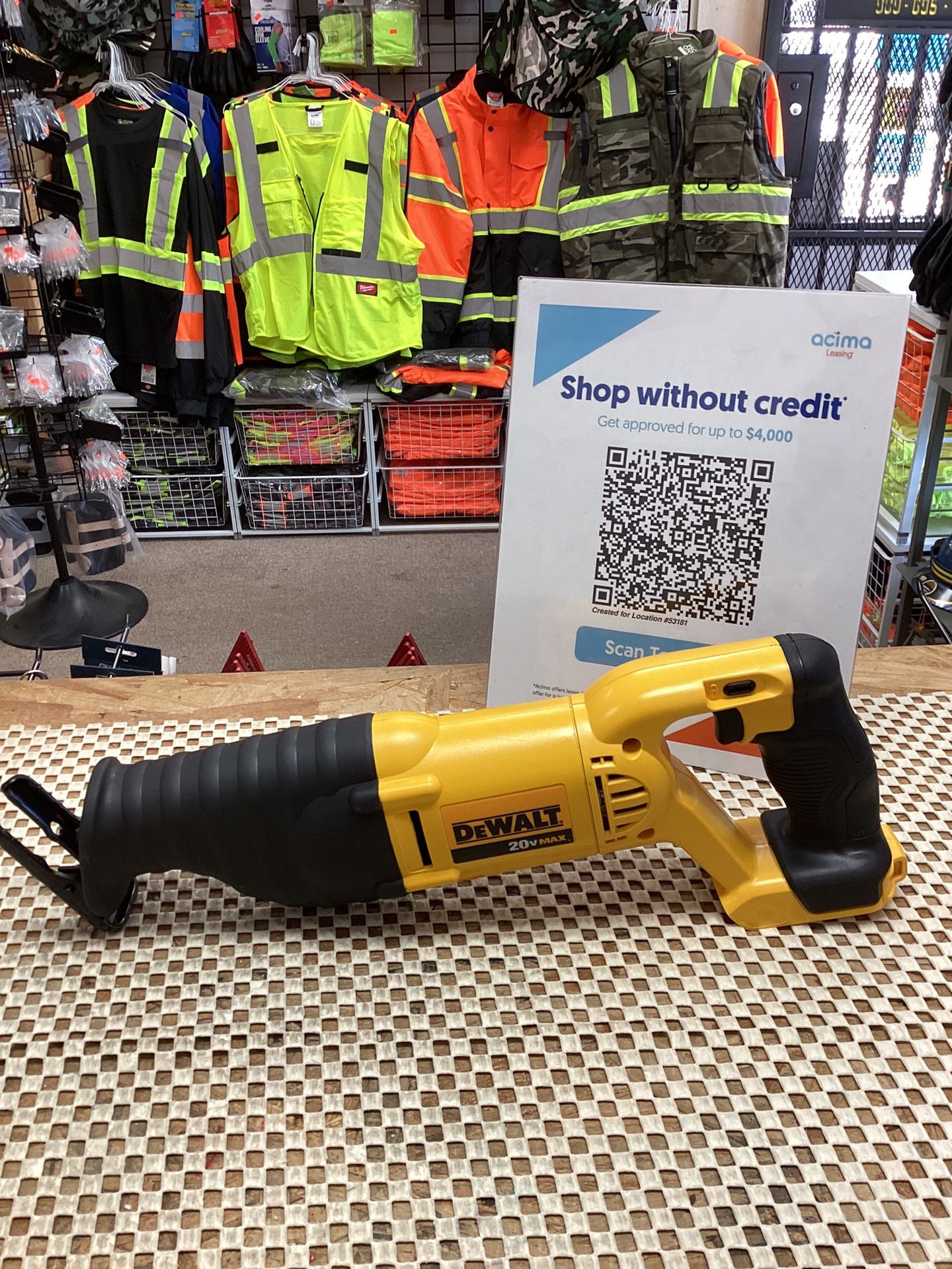 DEWALT 20V MAX Cordless Reciprocating Saw (Tool Only)