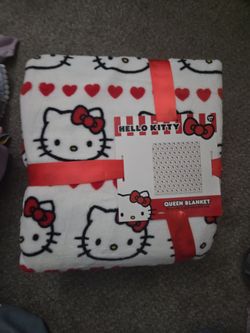 Brand new hello kitty Queen blanket