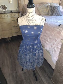 Beautiful sequin dress size 9 like new condition