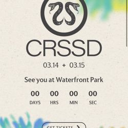 Selling 2 Crssd Tickets 2 Day