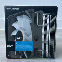 CPU Cooler Cryorig H7 *NEVER USED* Open Box