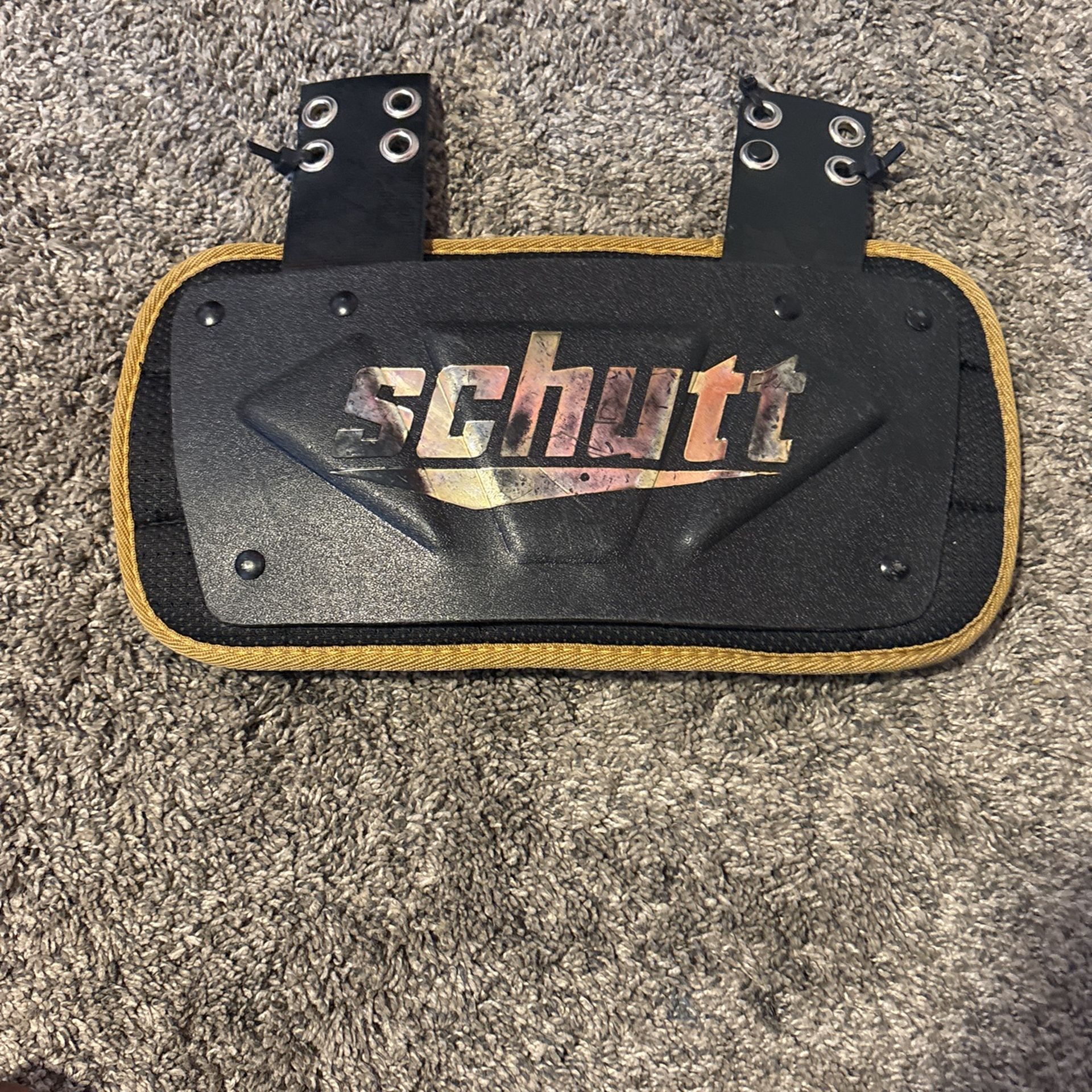 Football Men Schutt Back Plate