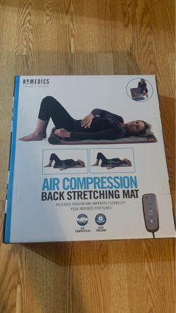 Homedics air compression back stretching mat