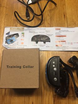 Training Collar, no bark collar