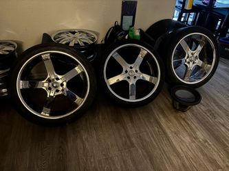 22 inch rims 5 lugg