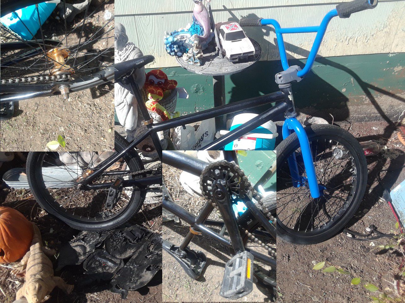 One complete BMX& Two unfinished bmx bikes one a dyno the other a diamondback joker
