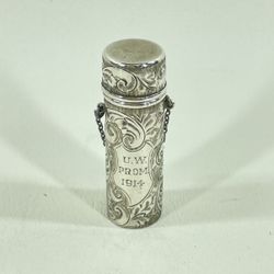 Sterling Silver Theodore W. Foster & Bro. Perfume Chatelaine UW Prom 1914