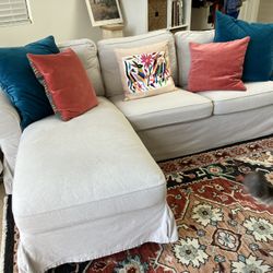 IKEA Ektorp 3-seat Couch With Chaise