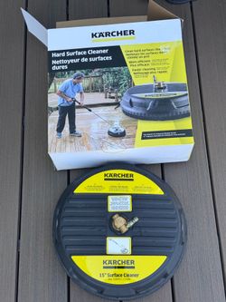 Karcher Hard Surface Driveway Cleaner (Use with Pressure Washer)