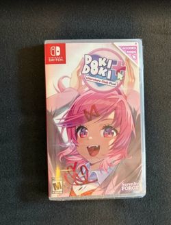 Doki Doki Literature Club Plus - Switch Convention Exclusive - Natsuki - LIMITED
