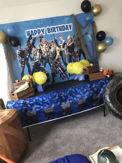 Birthday party decorations