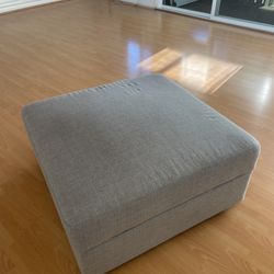 Grey Ottoman 