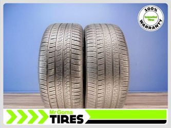 2 PIRELLI SCORPION ZERO A/S RSC RFT XL 275/45R20 USED TIRES 7.4/32 TREAD RUNFLAT