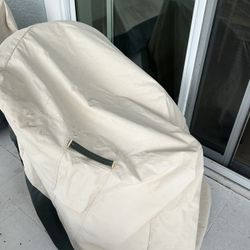 Two patio chair covers - waterproof, good condition. $10 Each