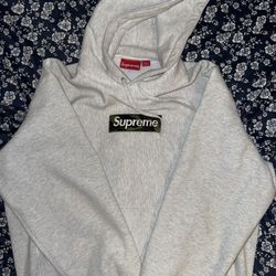Supreme Camo Box Logo Hoodie