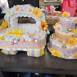 Baby Shower Diaper Gifts - Winnie the Pooh themed