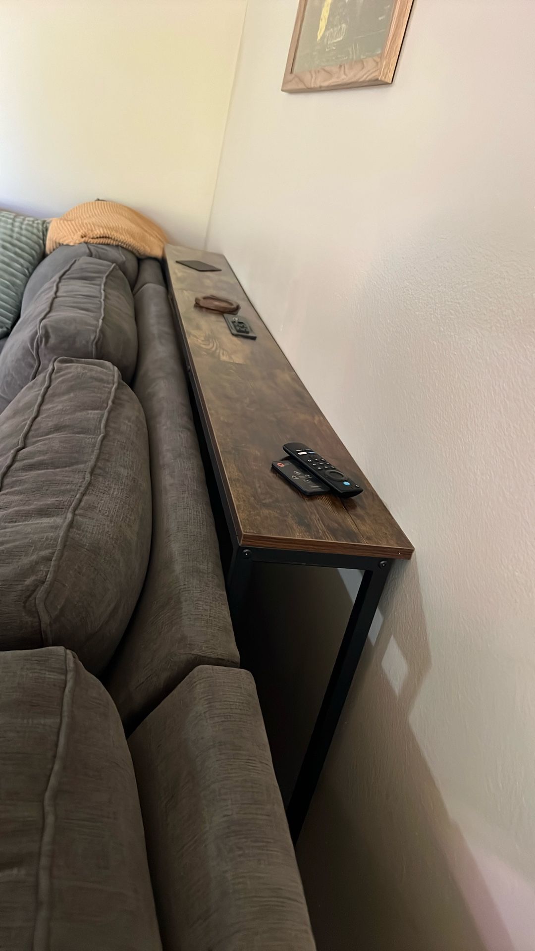 Back couch table