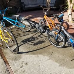 3 Bicycles all for $40 obo Treck Mongoose
