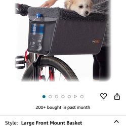 Dog Basket For Bike 