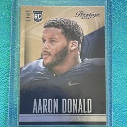 2014 Panini Prestige Aaron Donald #202 Rookie RC Rams NFL MVP